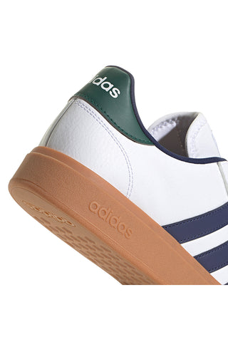 Weiße Sneakers mit blauen und grünen Details ADIDAS Grand Court Base 2.0