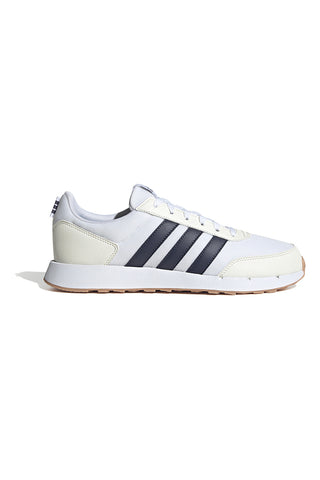 Weiße Sneakers mit blauen Streifen ADIDAS Run 50s