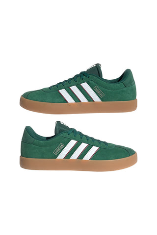 Grüne Ledersneaker ADIDAS VL COURT 3.0