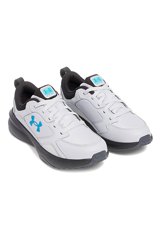 Scarpe da Corsa Grigie e Azzurro Under Amour Charged Edge