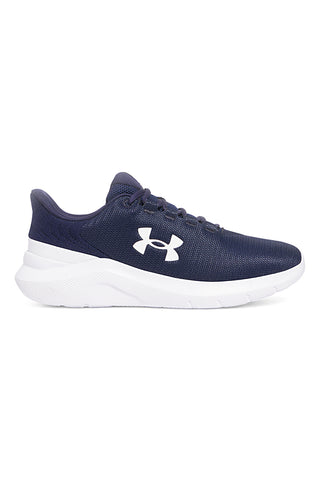 Schwarze Laufschuhe mit weißer Sohle Under Armour Hovr DS Ridge TR