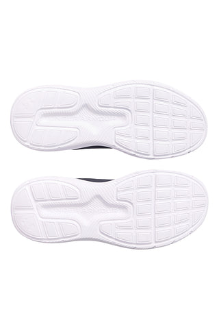 Schwarze Laufschuhe mit weißer Sohle Under Armour Hovr DS Ridge TR