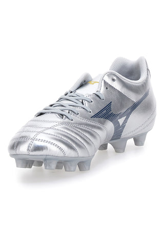 MIZUNO MONARCIDA NEO III SELECT Soft Ground Silber Fußballschuhe