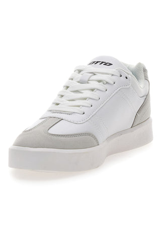 Weiße Sneakers mit Air Memory Foam Lotto Equipo AMF