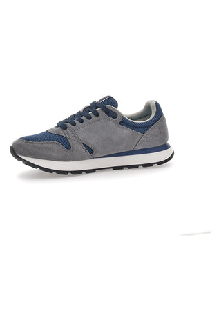 Sneakers Grigie e Blu Con Air Memory Foam Lotto Trainer Amf Msh