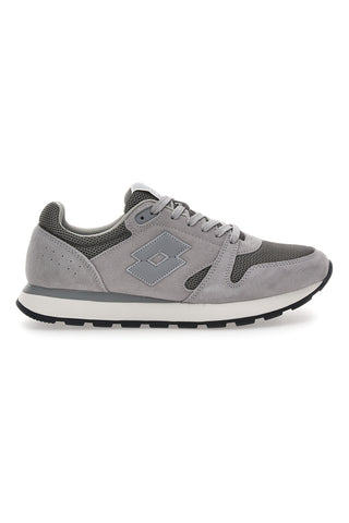 Graue Sneakers mit Air Memory Foam Lotto Trainer Amf Msh