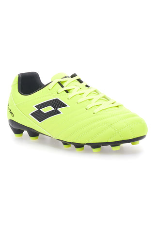 Scarpe da calcio giallo fluo FG LOTTO STADIO 705 JR