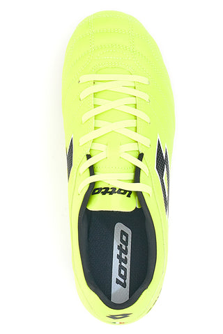 Scarpe da calcio giallo fluo FG LOTTO STADIO 705 JR