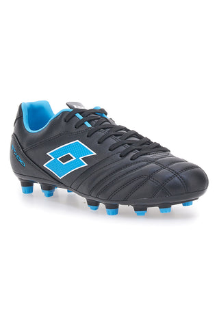 Scarpe da Calcio Nere con dettagli Blu LOTTO STADIO 705 FG