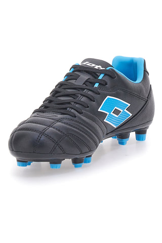Scarpe da Calcio Nere con dettagli Blu LOTTO STADIO 705 FG