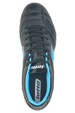 Scarpe da Calcio Nere con dettagli Blu LOTTO STADIO 705 FG