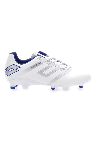 Weiße Fußballschuhe mit FG-Stollen LOTTO MAESTRO 700 V FG