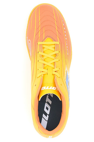 Scarpe calcio gialle arancioni leggere Lotto SOLISTA 700 IX TF