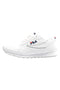 Weiße Fila Orbit Sneakers mit Schnürsenkeln