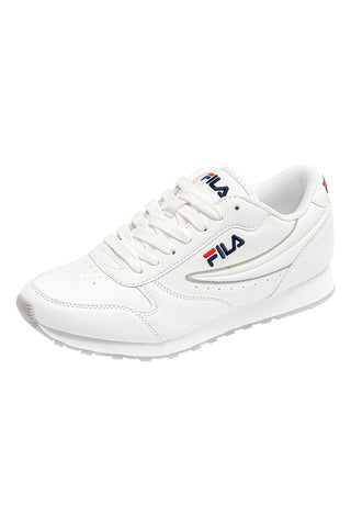 Weiße Fila Orbit Sneakers mit Schnürsenkeln