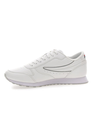 Weiße Fila Orbit Sneakers mit Schnürsenkeln