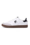 FILA COURTBAY Weiße niedrige Sneakers mit kontrastierender Sohle