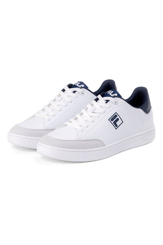 Sneakers Basse Bianche con dettagli Blu FILA COURTBAY