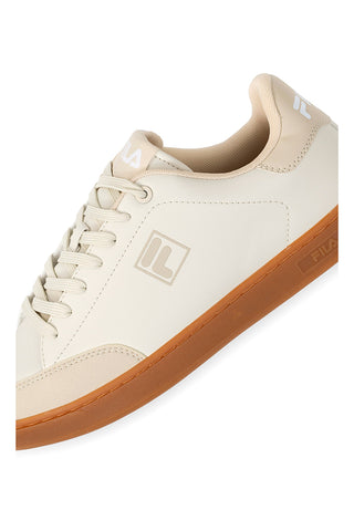 Beigefarbene Sneakers mit kontrastierender Sohle FILA COURTBAY