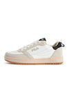 Beigefarbene Sneakers mit schwarzen Details FILA REGA