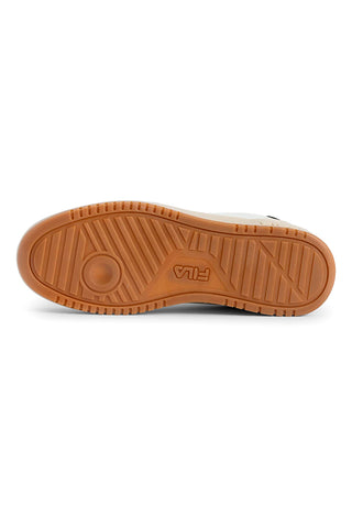 Beigefarbene Sneakers mit schwarzen Details FILA REGA