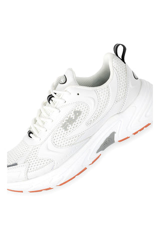 Weiße Sneakers mit FILA KREATIX Plateau