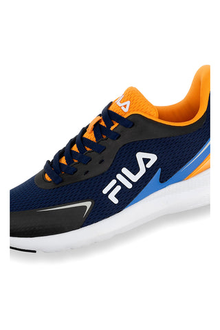 Sneakers Nere con Dettagli Colorati FILA CRUSHER