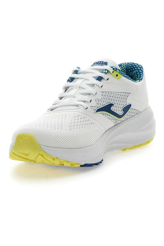 Joma Speed ​​​​Men 2502 Weiße Laufschuhe mit Mesh-Obermaterial