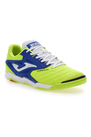 Scarpe da Calcetto Indoor Giallo Fluo e Blu JOMA CANCHA 2511 FUTSAL
