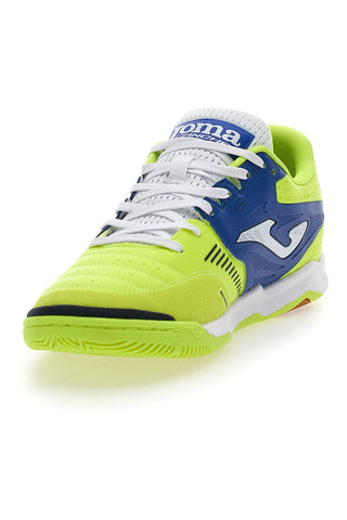 Scarpe da Calcetto Indoor Giallo Fluo e Blu JOMA CANCHA 2511 FUTSAL
