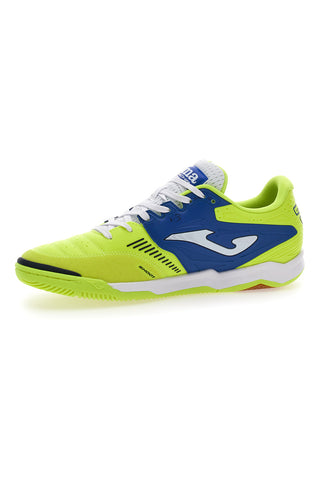 Scarpe da Calcetto Indoor Giallo Fluo e Blu JOMA CANCHA 2511 FUTSAL