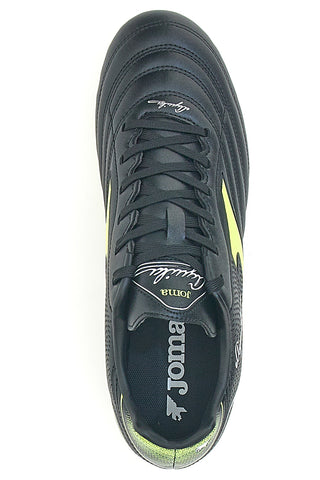 Scarpe da Calcio Nere e Gialle Joma Aguila 2501 Firm Ground