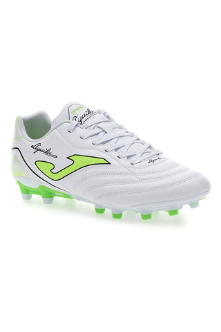 Scarpe da Calcio Bianche e Gialle Joma Aguila 2502 Firm Ground
