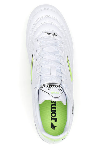 Scarpe da Calcio Bianche e Gialle Joma Aguila 2502 Firm Ground