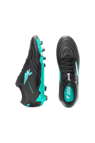 JOMA POWERFUL 2501 FG Schwarze Fußballschuhe