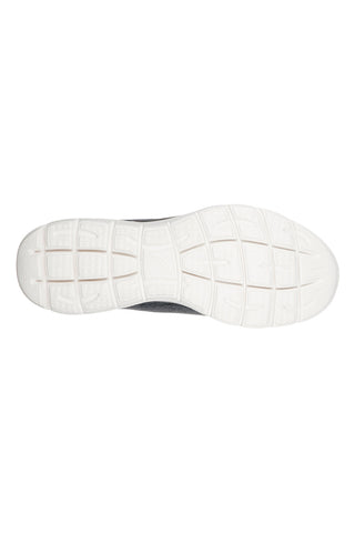 Weiße und schwarze Sneakers mit Memory Foam Skechers Summits - Louvin