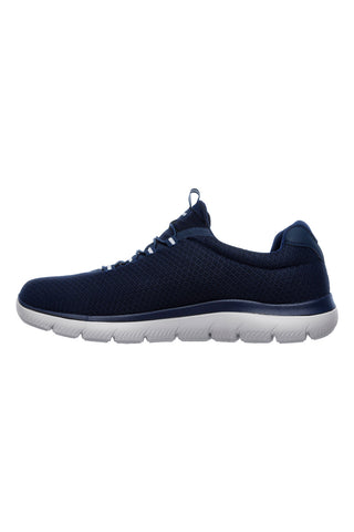 Marineblaue vegane Sneakers mit Mesh-Obermaterial SKECHERS SUMMITS
