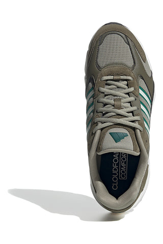 Adidas CRAZYCHAOS 2000 Atmungsaktive Sneakers mit grüner Cloudfoam-Sohle