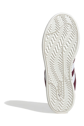 Scarpe bordeaux con suola Cloudfoam Adidas GRAND COURT ALPHA 00s
