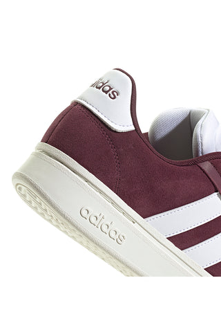 Scarpe bordeaux con suola Cloudfoam Adidas GRAND COURT ALPHA 00s