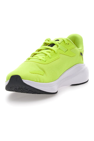 Puma – Skyrocket Lite – Leichte Mesh-Sneaker in fluoreszierendem Gelb