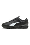 Puma Vitoria II TT Jr Schwarze Synthetik-Fußballschuhe