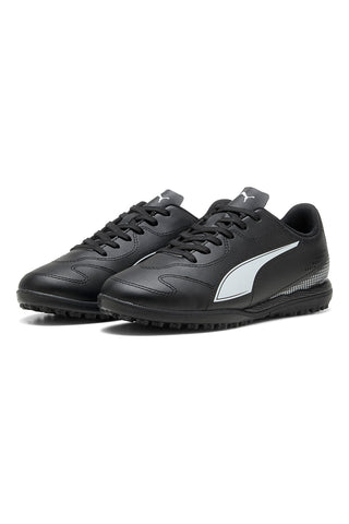 Puma Vitoria II TT Jr Schwarze Synthetik-Fußballschuhe