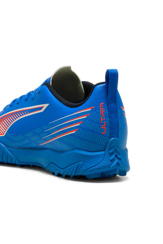 Scarpe calcio blu leggere con grip Puma Ultra 6 Play TT Jr