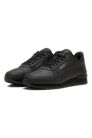 Schwarze Sneakers mit SoftFoam+-Einlegesohle Puma ST Runner v4 L Jr