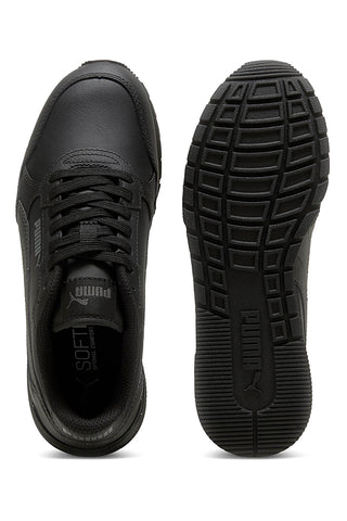 Schwarze Sneakers mit SoftFoam+-Einlegesohle Puma ST Runner v4 L Jr