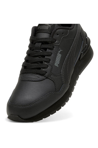 Schwarze Sneakers mit SoftFoam+-Einlegesohle Puma ST Runner v4 L Jr