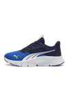 Sneakers blu traspiranti con suola flessibile Puma FlexFocus Lite Modern Jr