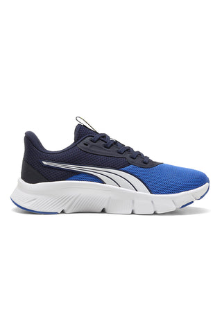 Sneakers blu traspiranti con suola flessibile Puma FlexFocus Lite Modern Jr