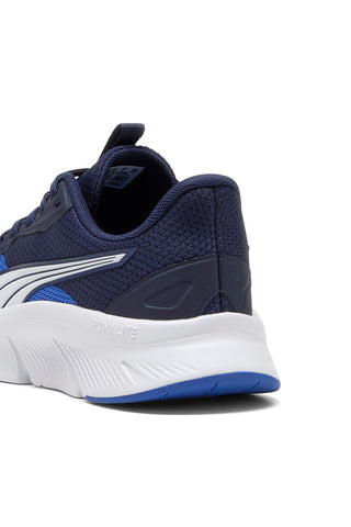 Sneakers blu traspiranti con suola flessibile Puma FlexFocus Lite Modern Jr